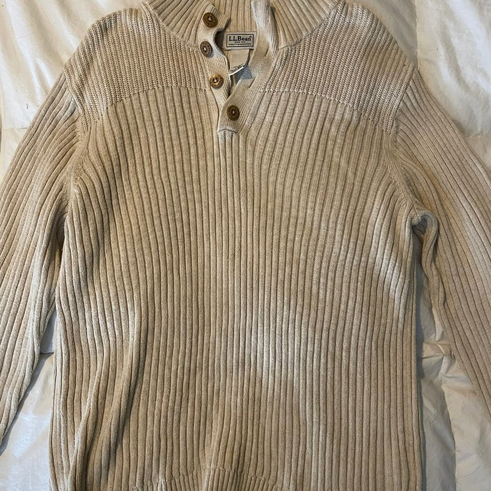 Mens LL Bean Sweater
